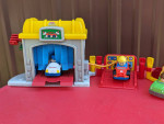 Little People Car Wash Gas Pump Station