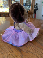 BUILD A BEAR - PUPPY IN TUTU & BEAR IN NINJA TURTLE SHIRT, TY PENGUIN