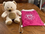 Build a Bear with Backpack, Mickey Mouse & Vintage Minnie Mouse