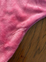 Mermaid Tail Blanket/Costume, Big Pink & White Pig Costume or Pajamas