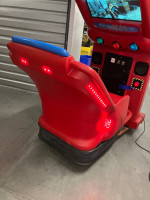 Jett Rider Trio-Tech Motion Simulator Rollercoaster Arcade Game Machin