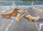 Vintage Wooden Cars