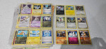 Binder full of Pokemon Cards (271 cards total) Folder with Sheets