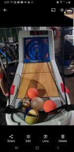 Pinball Basketball Skeet Game Machine