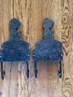 NEW Heavy-duty metal hooks-set of 2