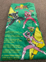 Vintage Power Rangers Mat - (Resale $20-selling for ONLY $6!!
