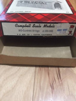 Vintage Campbell Scale Model 306 Covered Bridge