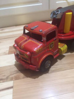 Vintage VFD Hook And Ladder Fire Truck Toy