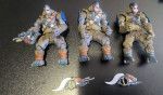 Halo 3 mini figures (x8)