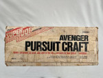 Super Joe Avenger Pursuit Craft & Box – 1977 Hasbro – 99% Complete