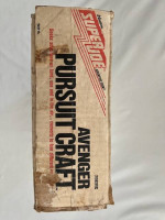 Super Joe Avenger Pursuit Craft & Box – 1977 Hasbro – 99% Complete