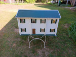 Large Vintage Wooden Handcrafted Dollhouse