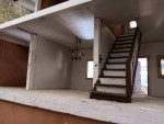 Large Vintage Wooden Handcrafted Dollhouse