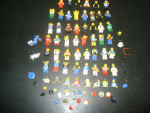 Lego's Mini Figure's Qty, 46 Plus Extra Torso, Hats, Helmets, and More
