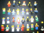 Lego's Mini Figure's Qty, 46 Plus Extra Torso, Hats, Helmets, and More