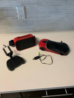 Virtual reality  remote control racing  car