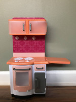 Journey Girls Deluxe 18” Doll/Barbie dolls Kitchen