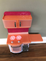 Journey Girls Deluxe 18” Doll/Barbie dolls Kitchen