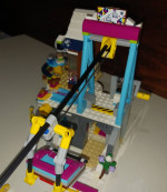 LEGO Friends Snow Resort Ski Lift 41324 Building Kit (585 Pieces)