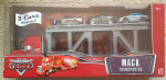 Disney Pixar Cars Mack Transporter w/ 3 cars NEW