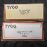 Tyco trains