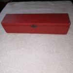 Vintage ,Double Six,  Dominoes in wooden box