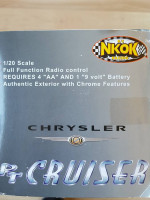 NKOK Chrysler Silver Radio Control PT Cruiser PT Cruiser