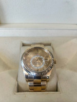 Yellow Gold Authentic Rolex 326938 42mm Oyster Perpetual Superlative Chronometer