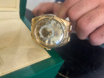 Yellow Gold Authentic Rolex 326938 42mm Oyster Perpetual Superlative Chronometer