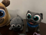 Puppy dog pals show plush and action figures lot 1