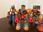 Rescue Heroes Action Figure Mattel Fisher Price 6" Lot of 5 Figures