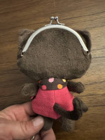 Gymboree Cat Purse Plush Stuffed Animal