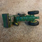 VTG Ertl John Deere Utility Tractor/ Bucket Loader/trailer