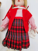 Heritage Collector's Doll Musical 15" Porcelain, Cloth Body