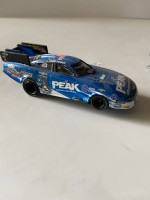 NHRA - John Force & Courtney Force Drag Racing Slot Car Drag Strip