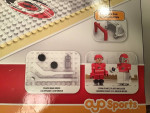Carolina Hurricanes Backyard Rink Lego Style Blocks and Minifigures