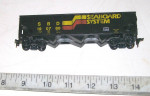 MCKEAN MODELS SBD SEABOARD SYSTEM 3 Bay 100-Ton HO Hopper Car