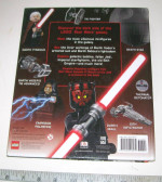 Lego BOOK: Star Wars The Dark Side Uncover Secrets of the Sith Warrior