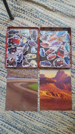Disney Pixar CARS-Magnetic Fun-30 Magnets-Tin Box
