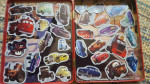 Disney Pixar CARS-Magnetic Fun-30 Magnets-Tin Box