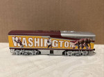 HO scale NFL REDSKINS model train set