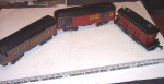 AMERICAN FLYER STANDARD GAUGE 4643 ELECTRIC LOCO 2 PASSENGER CAR WORKS