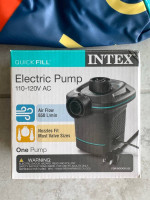 2 NEW Pool Floats with Electric Pump Inflater