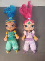 2 Shimmer and Shine Dolls Talking Singing