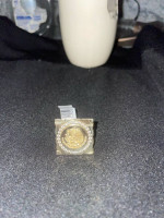 Anillo con el escudo mexicano