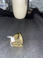 Anillo con el escudo mexicano