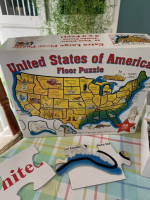 Melissa & Doug United States of America Floor Puzzle - 48 Pcs-Ages 3+