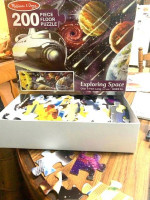 Melissa & Doug "Exploring Space" Floor Puzzle - 200 pieces - Ages 8+