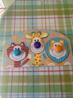 Melissa & Doug First Play Jumbo Knob Puzzle Safari