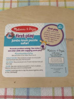Melissa & Doug First Play Jumbo Knob Puzzle Safari